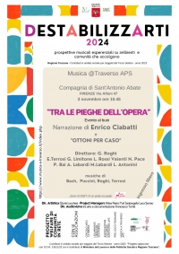 DestabilizzArti 2024: 3 Novembre, Firenze - Concerto al buio
