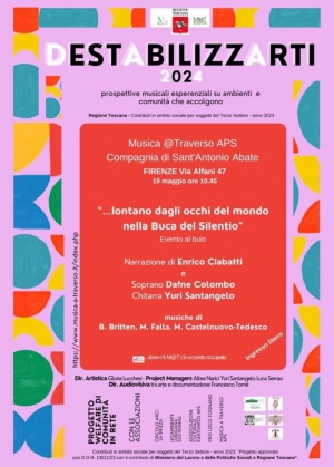 Concerto al buio - 19 maggio, Firenze