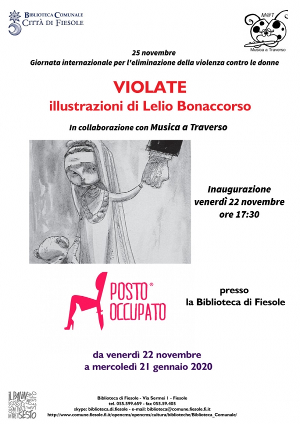 Violate alla Biblioteca di Fiesole