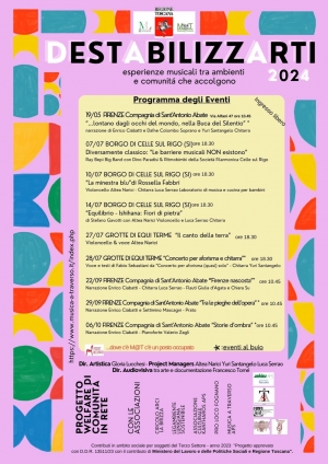Destabilizzarti 2024 - programma completo